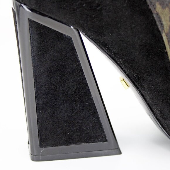 Kat Maconie 'Lidia' Hair Calf Geometric Heel Ankle Boots: Size 6US/37EU - Picture 8 of 9